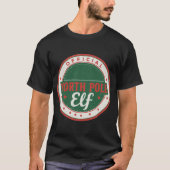 Official North Pole Elf Tシャツ (正面)