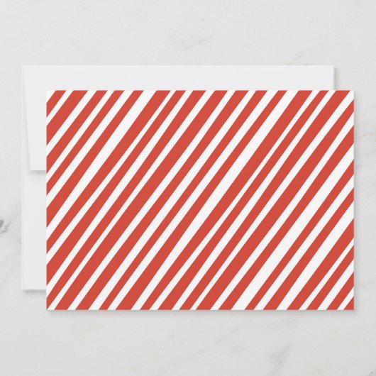 Official North Pole Nice List Certificate Santa 招待状 (裏面)