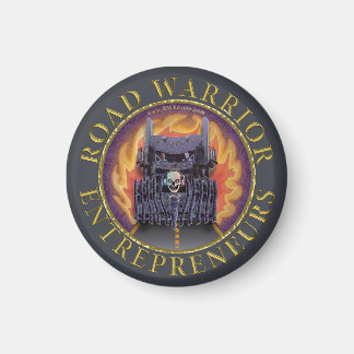 Official Road Warrior起業家ロゴ マグネット