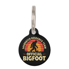  Official Sasquatch Research Team: Bigfoot Hunters ペット　ネームタグ