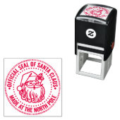 Official Seal of Santa, Made at the North Pole #2 セルフインキングスタンプ (インサイチュ)