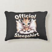  Official Sleepshirt Giraffe アクセントクッション (正面)