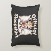  Official Sleepshirt Giraffe アクセントクッション (正面(垂直))