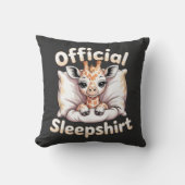  Official Sleepshirt Giraffe クッション (正面)