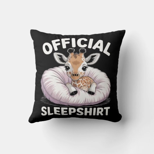  Official  Sleepshirt Giraffe クッション (裏面)