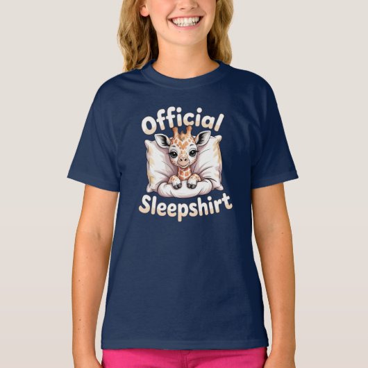  Official Sleepshirt Giraffe Tシャツ (正面)
