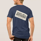 Official Strait Shooter News Style トライブレンドＴシャツ (裏面)