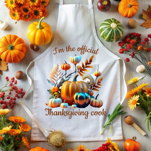 Official Thanksgiving Cook エプロン