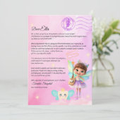 Official Tooth Fairy Magical Letter Printable  招待状 (スタンド正面)