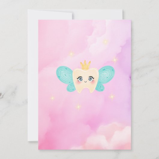 Official Tooth Fairy Magical Letter Printable  招待状 (裏面)