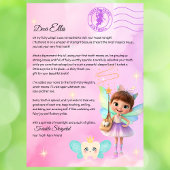 Official Tooth Fairy Magical Letter Printable 招待状