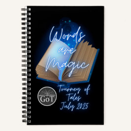 Official Tourney of Tales 2025年7月号Bullet Journal ノートブック