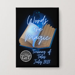 Official Tourney of Tales July 2025 Button 缶バッジ