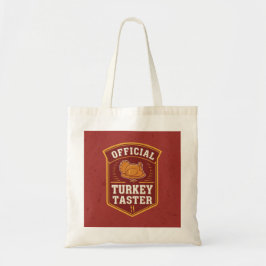 Official Turkey Taster Funny Thanksgiving Tote Bag トートバッグ