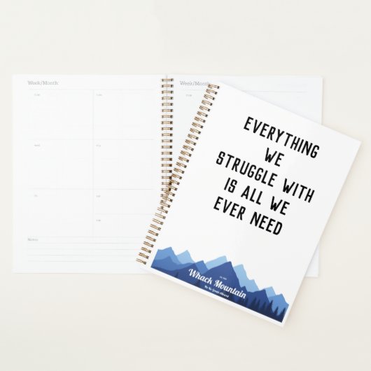 Official Whack Mountain Commune Planner プランナー手帳 (ディスプレー)