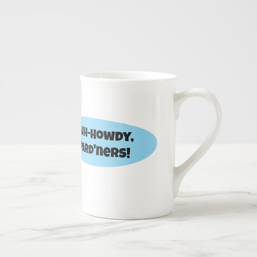 Official Wilberforce the Wilberhorse ボーンチャイナマグカップ (右)