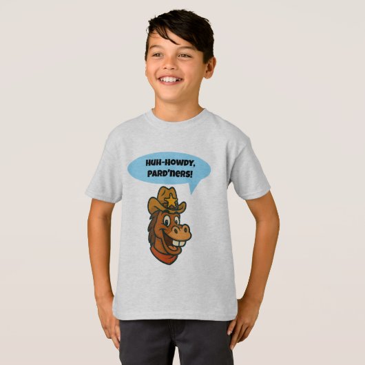 Official Wilberforce the Wilberhorse Tシャツ (正面フル)