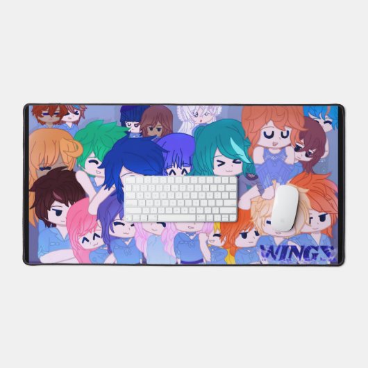 Official Wingz Designed Desk Mat デスクマット (キーボード&マウス)