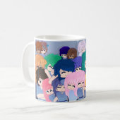 Official Wingz Mug | Featuring Wingz Characters コーヒーマグカップ (正面左)