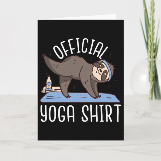 Official Yoga - Funny Yoga カード (正面)