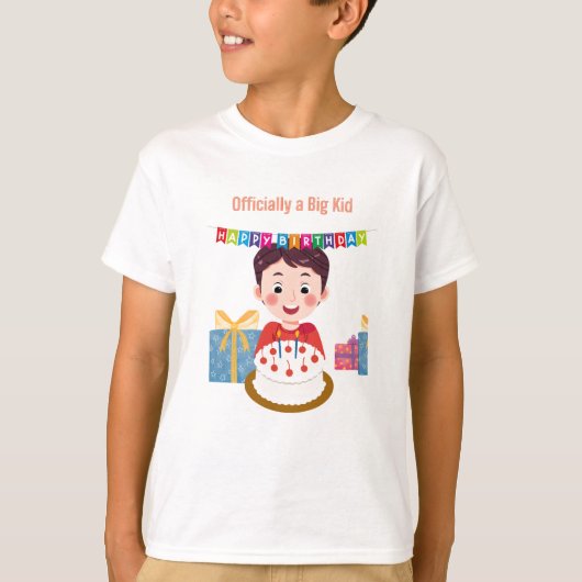 Officially a Big Kid Tシャツ (正面)