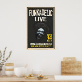 Officially Licensed Funkadelic Maggot Brain Live ポスター (キッチン)
