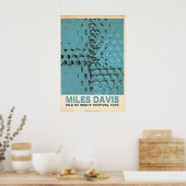 Officially Licensed Miles Davis Isle of Wight ポスター (キッチン)