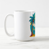 Officially Retired Funny Retirement  コーヒーマグカップ (左)