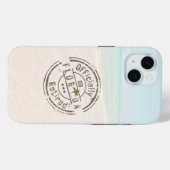 Officially Retired in Florida Tropical Beach Ocean Case-Mate iPhoneケース (裏面 (横))