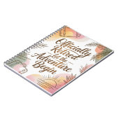 Officially Retired – Let the Adventure Begin ノートブック (左側)