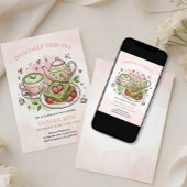 Officially Thir-Tea Matcha Tea Party 30th Birthday 招待状