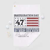 Officially Unburdened By What Has Been Trump 47  ゴルフタオル (インサイチュ)
