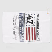Officially Unburdened By What Has Been Trump 47  ゴルフタオル (横)