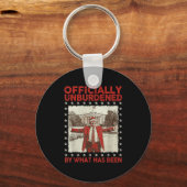 Officially Unburdened By What Has Been Trump Victo キーホルダー (正面)