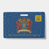 Offizielle Illuminati-Mitgliedskarte バッジ (裏面)