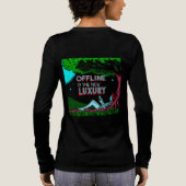 Offline Is The New Luxury トライブレンドＴシャツ (背面)