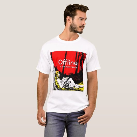 Offline Is The New Luxury Tシャツ (正面フル)