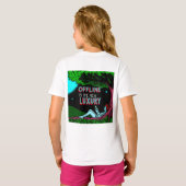 Offline Is The New Luxury Tシャツ (裏面フル)
