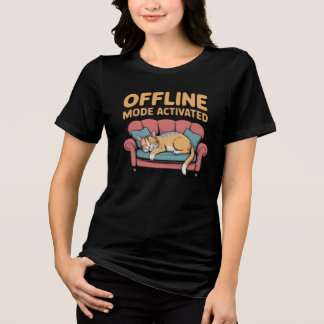 OFFLINE MODE ACTIVATED トライブレンドTシャツ