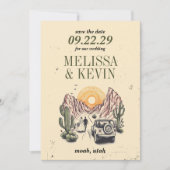 Offroad Canyon Couple セーブザデート (正面)