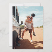 Offroad Canyon Couple セーブザデート (裏面)