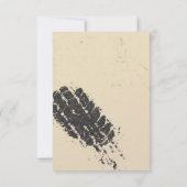 Offroad Canyon Couple Food Choices 出欠カード (裏面)