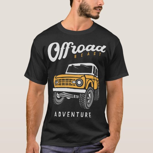 Offroad car beast adventure tシャツ (正面)