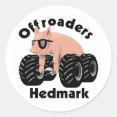 Offroaders Hedmark – シール (正面)