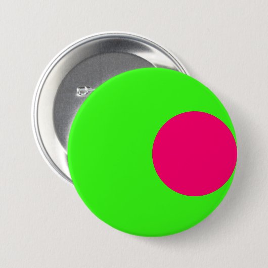 Offset Neon Dot Custom Button 缶バッジ (正面&裏面)