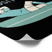 Offside Is My Resting Position Funny Soccer Quote  ポスター (角)