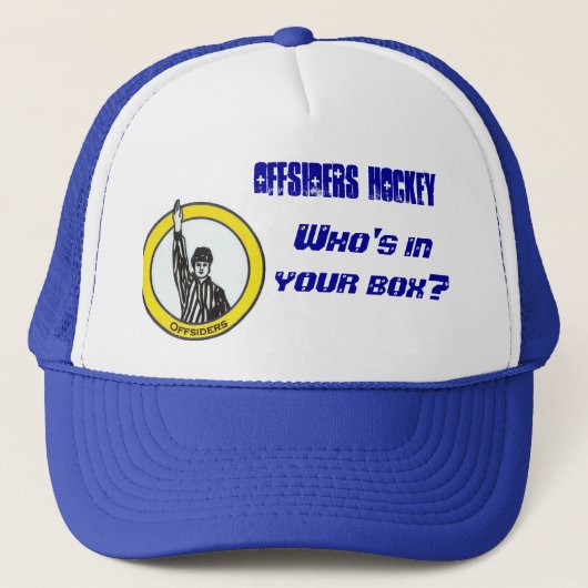 Offsidersの頂上、あなたに…あるOffsidersのホッケー、 キャップ (正面)