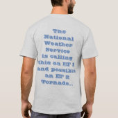 Offuttの空軍基地 Tシャツ (裏面)