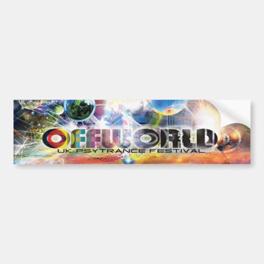 OFFWORLDのバンパーステッカー バンパーステッカー (正面)
