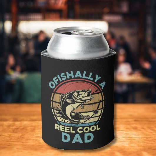 Ofishally Funny fishing lover 缶クーラー